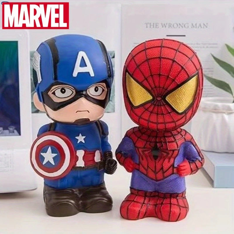 ธนาคารออมสินการ์ตูนสไปเดอร์แมน ธนาคารออมสินกัปตันอเมริกา อเวนเจอร์ส ธนาคารออมสินของขวัญวันเด็ก