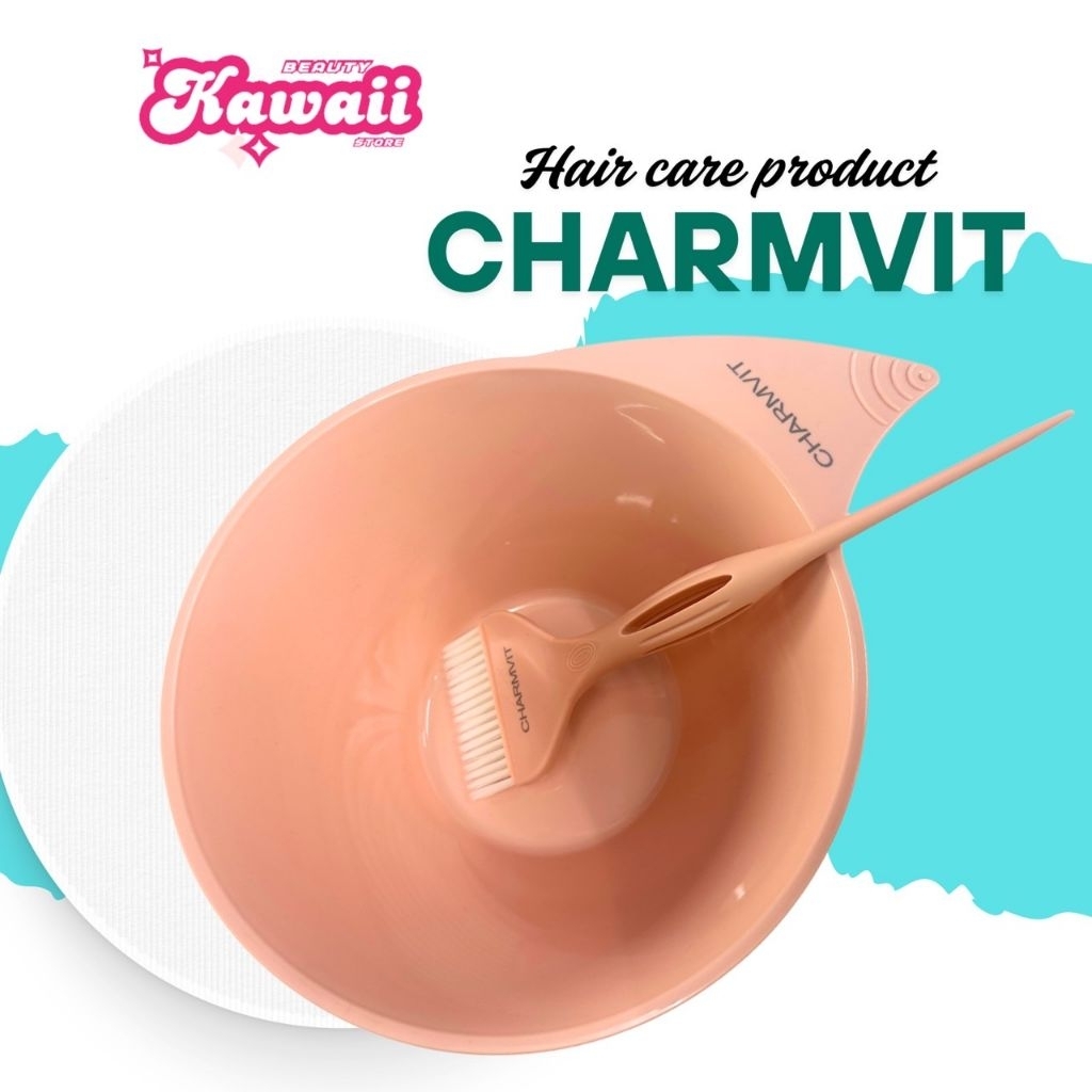 Charmvit ถ้วยผสมสีย้อมผมขนาดใหญ่ พร้อมแปรงย้อมสีผมขนาดใหญ่ สำหรับช่างมืออาชีพ ราคา ถูกที่สุด ดีลบีเคเค แกลเลอรีภาพที่ 3