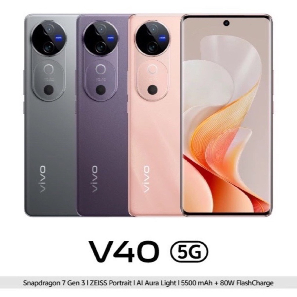 [New] VIVO V40 Pro MTK Dimensity 9200 | V40 5G Snap7 Gen3 | V30e V29e เคลียร์ศูนย์ไทย BY OASISMOBILE