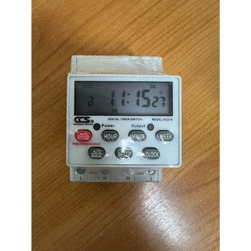 ❤️ส่งทุกวัน❤️Timer ดิจิตอลตั้งเวลา TC316  Timer Switch 220V 63A นาฬิกา เครื่องตั้งเวลา เปิด-ปิด อุปก