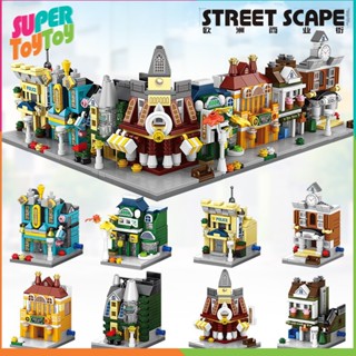 ตัวต่อ บล็อคตัวต่อ โมเดล3D Mini Street View ฝึกสมาธิ ของเล่น…