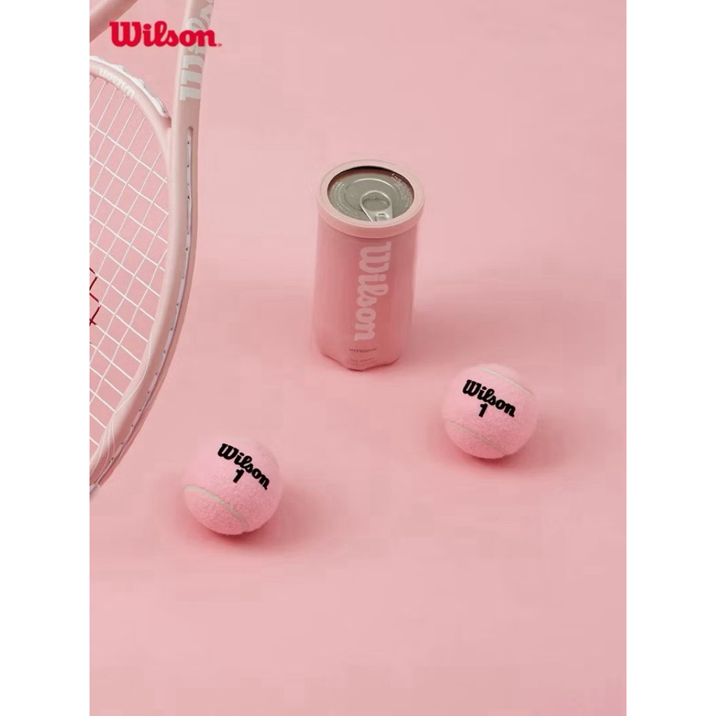 พร้อมส่ง!! ลูกเทนนิส Wilson รุ่น SAKURA PINK INTRIGUE ของแท้จาก Wilson Official เลยค่า