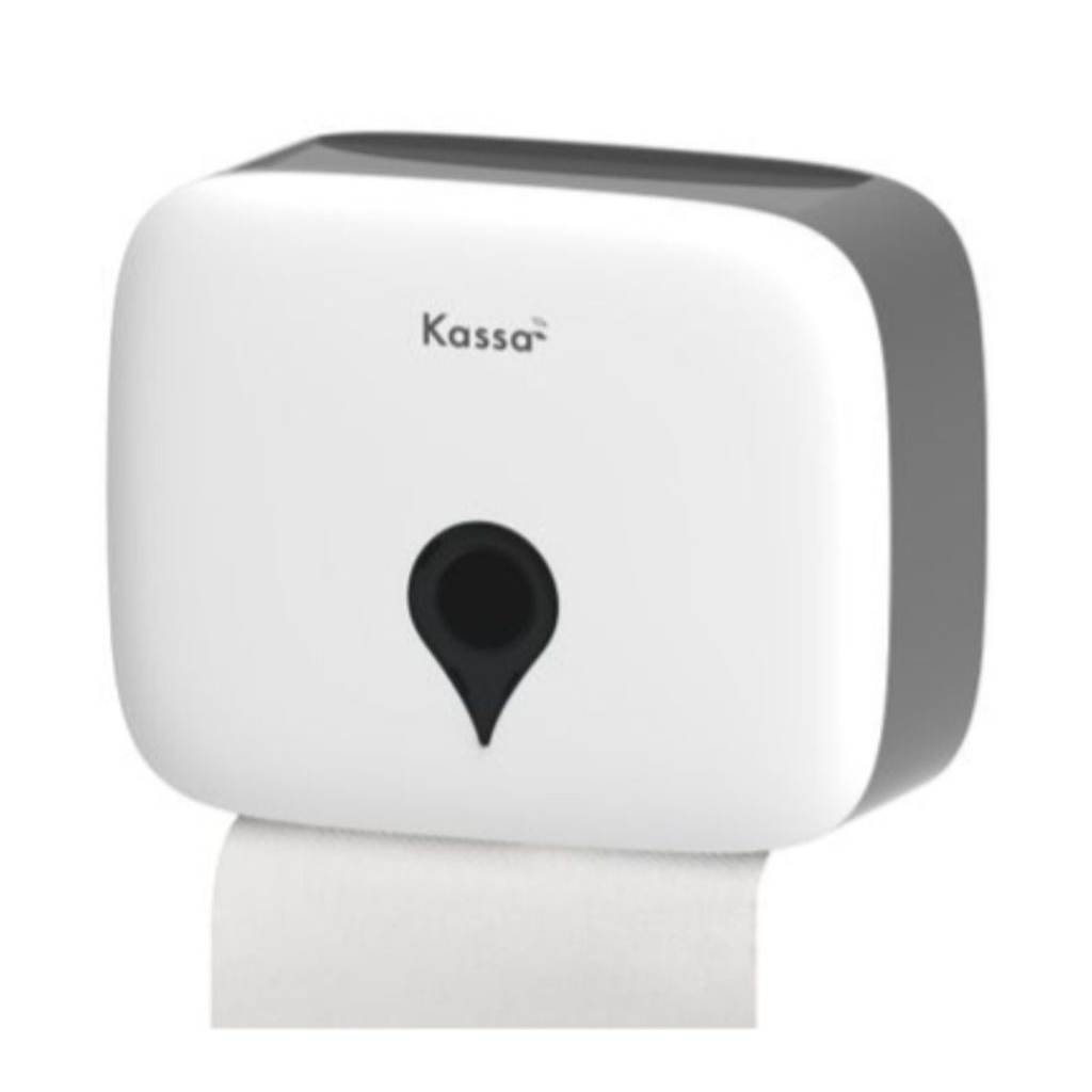 กล่องกระดาษเช็ดมือ KASSA รุ่น KS-CD-8225A สีขาว