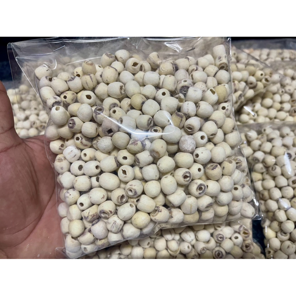 เม็ดบัวจีน 500g ของใหม่ เม็ดเล็ก เต็มเม็ด นำเข้าเองราคาส่งถูกที่สุด