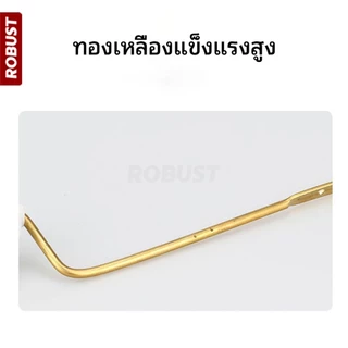 แป้นกดชักโครกโครเมี่ยม ด้านหน้า/ข้าง