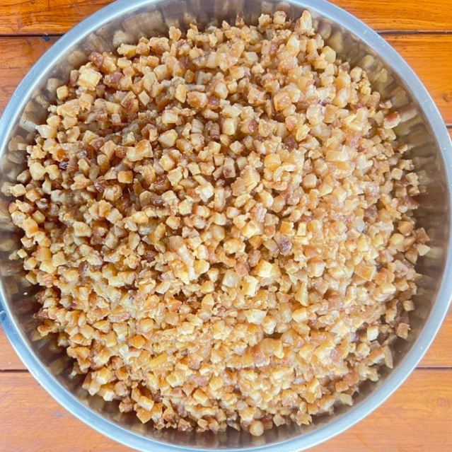 กากหมูพร้อมทอดเอง(ราคาส่ง)