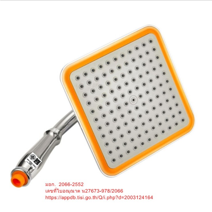 ฝักบัวเทอร์โบ เพิ่มแรงดันน้ำ ประหยัดน้ำ ฝักบัวอาบน้ำขนาดใหญ่หมุนได้ หมุน 360 ° ขนาดใหญ่9นิ้ว - รูปที่ 6