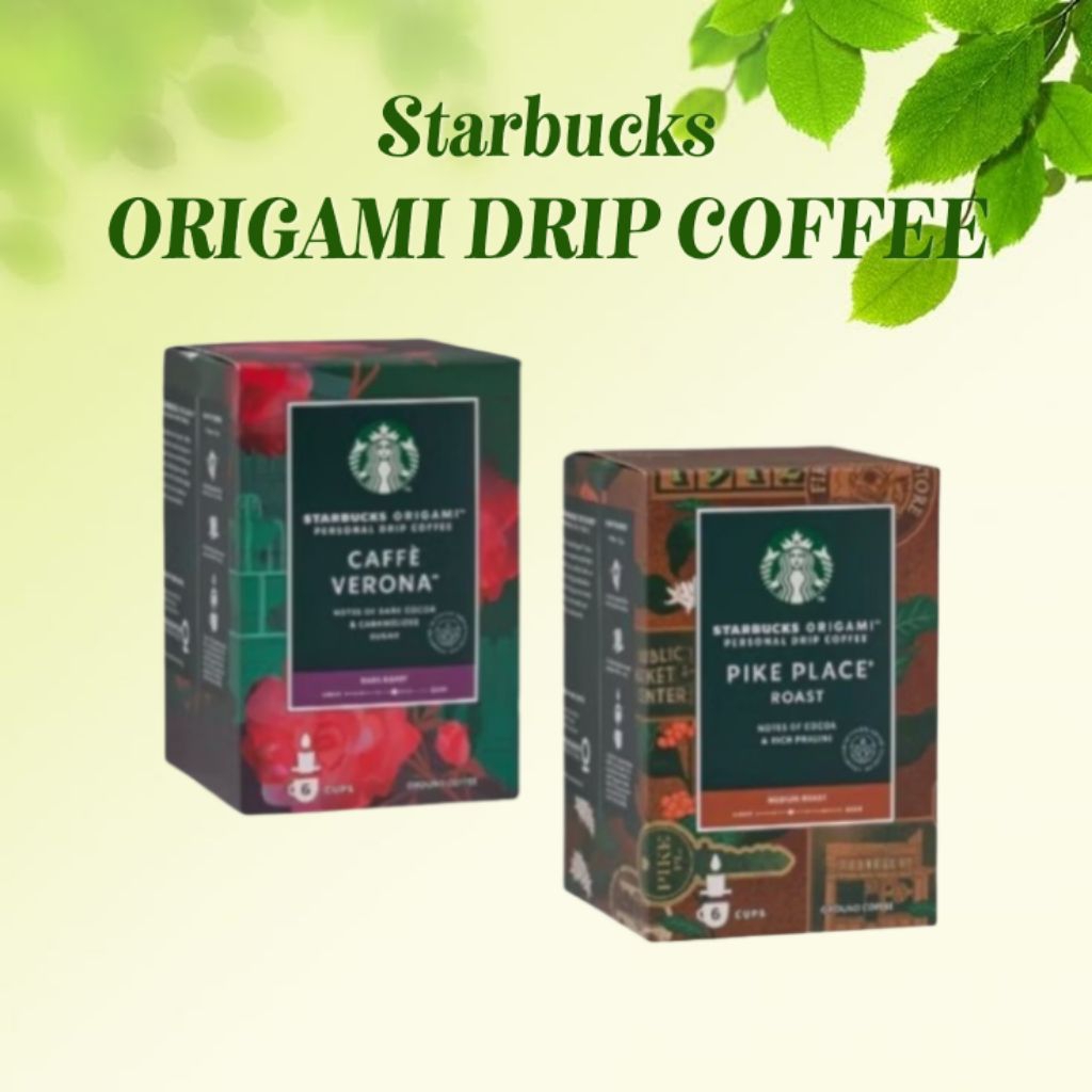 STARBUCKS ORIGAMI DRIP COFFEE | กาแฟ STARBUCKS ORIGAMI DRIP COFFEE