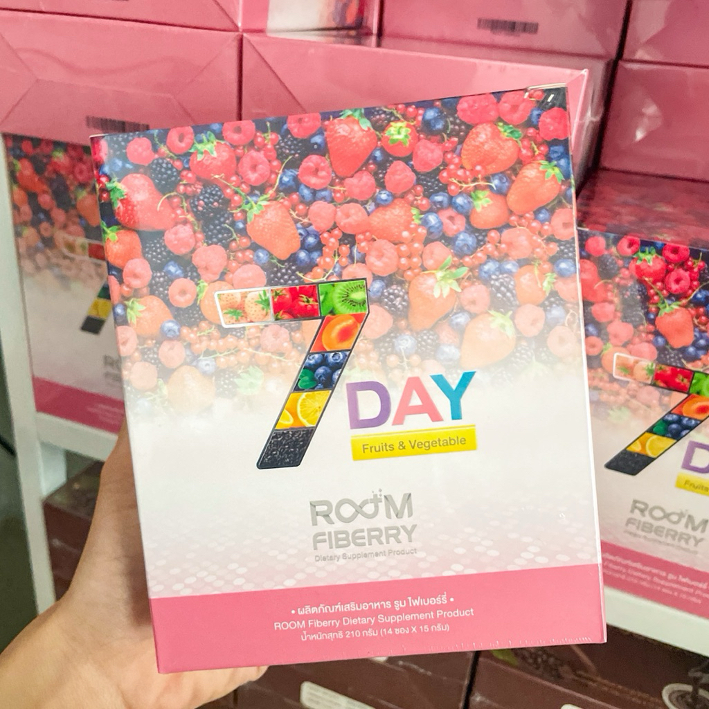 (Exp: 11/26)Room Fiberry แท้💯% รูมไฟเบอร์รี่ 7 day ดีท็อกซ์
