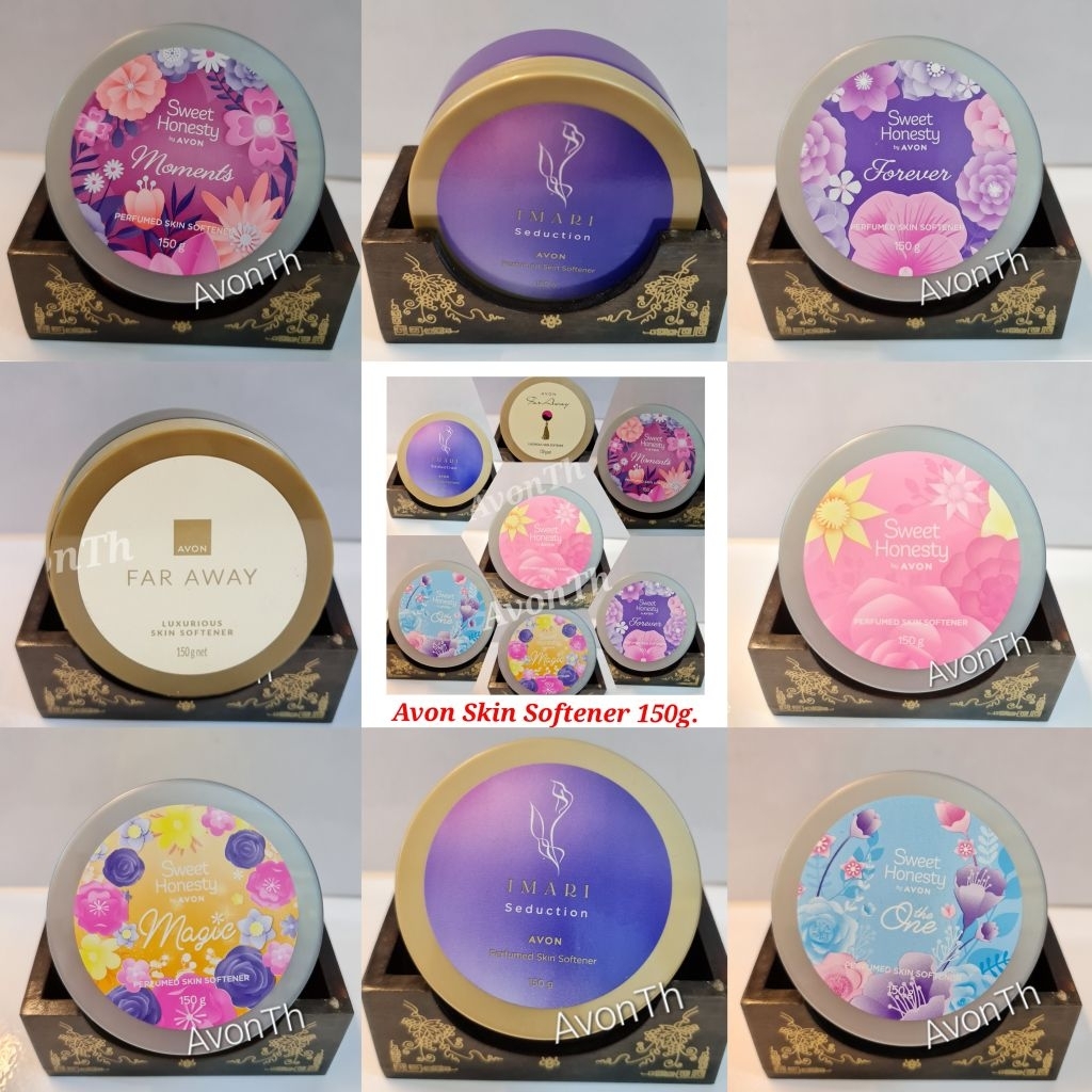 Avon Skin Softener 150 g.เอวอน สกินซอฟต์เทนเนอร์มีกลิ่นน้ำหอมอ่อนๆ