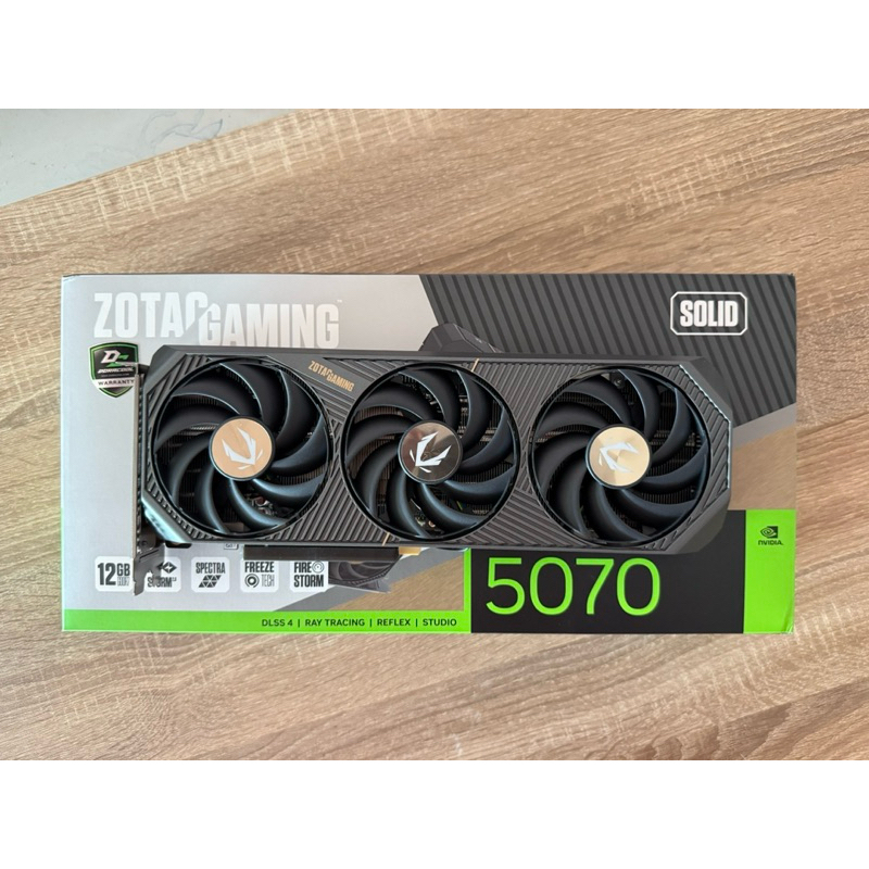 zotac solid black rtx 5070