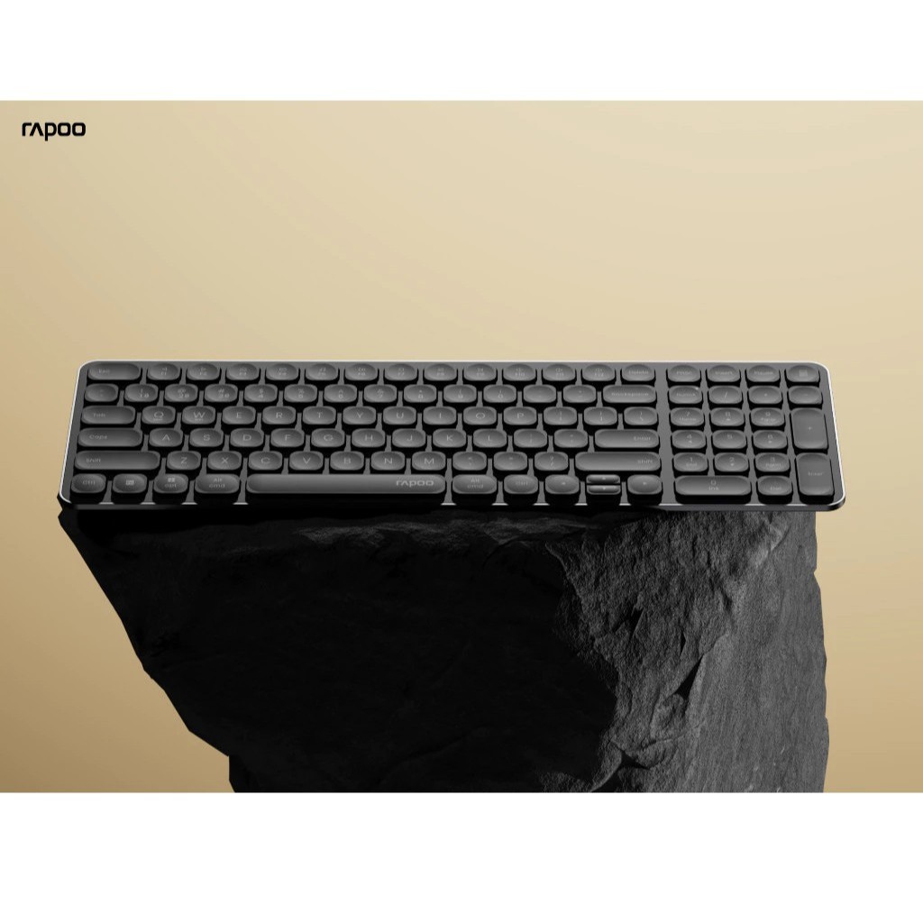 RAPOO 9320M MULTI-MODE WIRELESS KEYBOARD & MOUSE ชุดคีย์บอร์ดและเม้าส์ไร้สาย