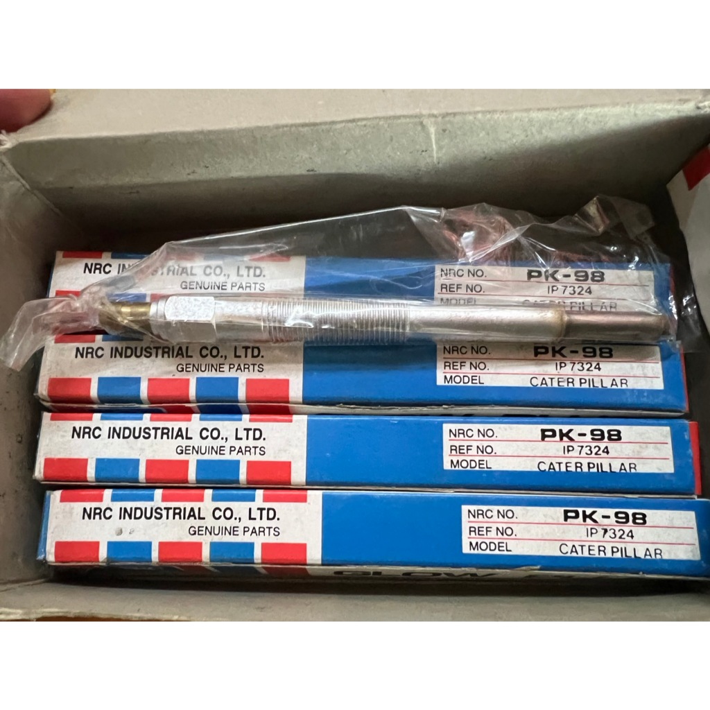 หัวเผา PK-98 CATERPILLAR BULLDOZER 3304 3300 340 / 1P-7324 ตรงรุ่น (24V) 24V