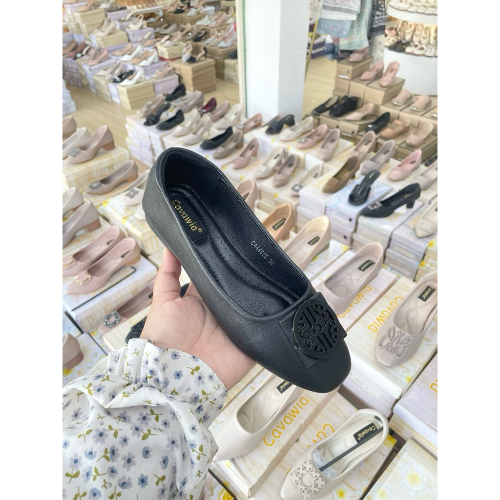 รองเท้า คัชชู cawavia สีดำ งานเพื่อสุขภาพ ใส่สบายสุด งานมีพร้อมส่งน่าาา