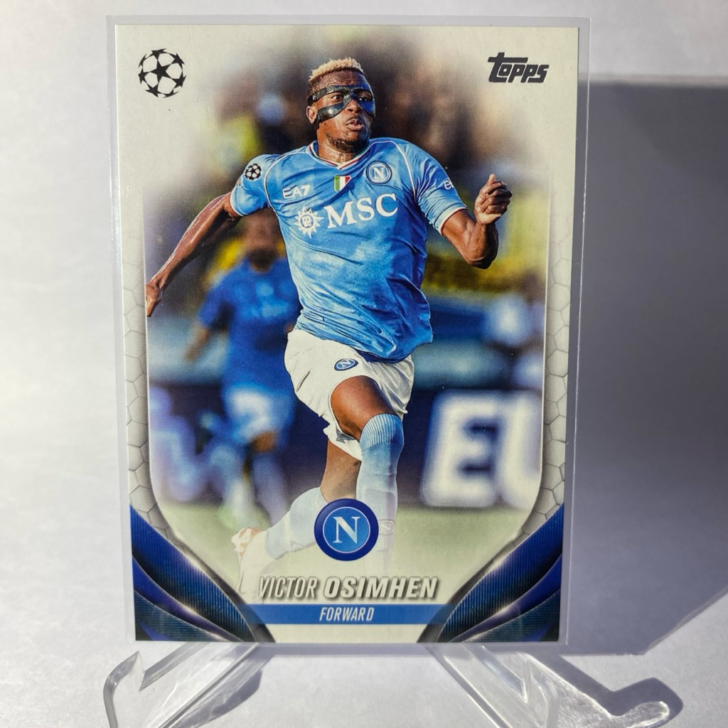 การ์ดนักฟุตบอล สำหรับสะสม NAPOLI, ATALANTA, TOPPS 2024