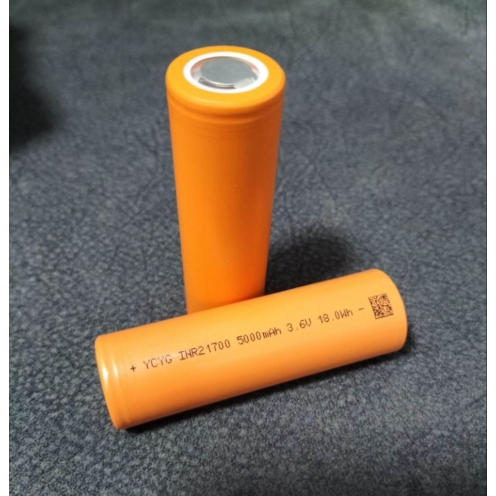 ถ่านชาร์จ 21700 5000mah 3C  แรงดันไฟ 3.7V (ราคาต่อก้อน)