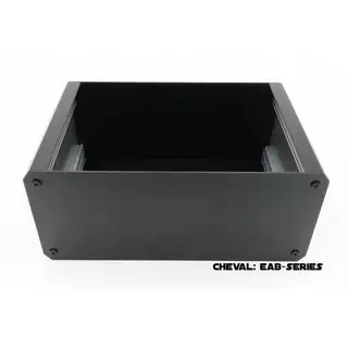 EAB Series กล่องอลูมิเนียมแบบปิดทึบระบายความร้อนด้วย Fin แบบ Heatsink ที่ฝาข้าง