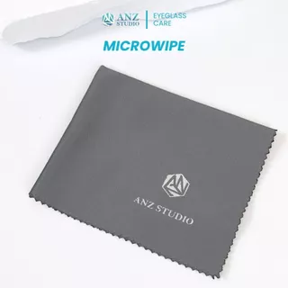 ผ้าเช็ดเลนส์แว่นตา ไมโครไฟเบอร์ ANZ MicroWipe พรีเมี่ยม เช็ดไม่เป็นคราบ ไม่เป็นขุย