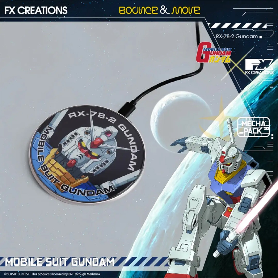 FX Creations x RX-78-2 GUNDAM – WIRELESS CHARGING PAD แท่นชาร์จไร้สาย