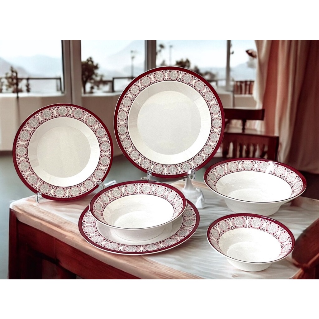 จานชามเมลามีน ลาย Great Glory (เกรท กลอรี่) แบรนด์ Srithai Superware