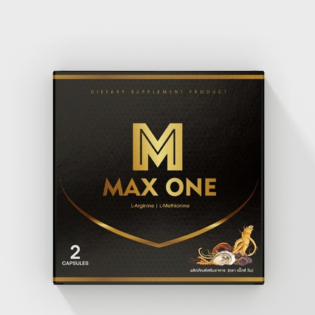 MAXONE CAPSULE အစားအစာ ဖြည့်စွက်စာ မက်စ်ဝမ်း (အမျိုးသားအတွက်) 2 caps ဘူး