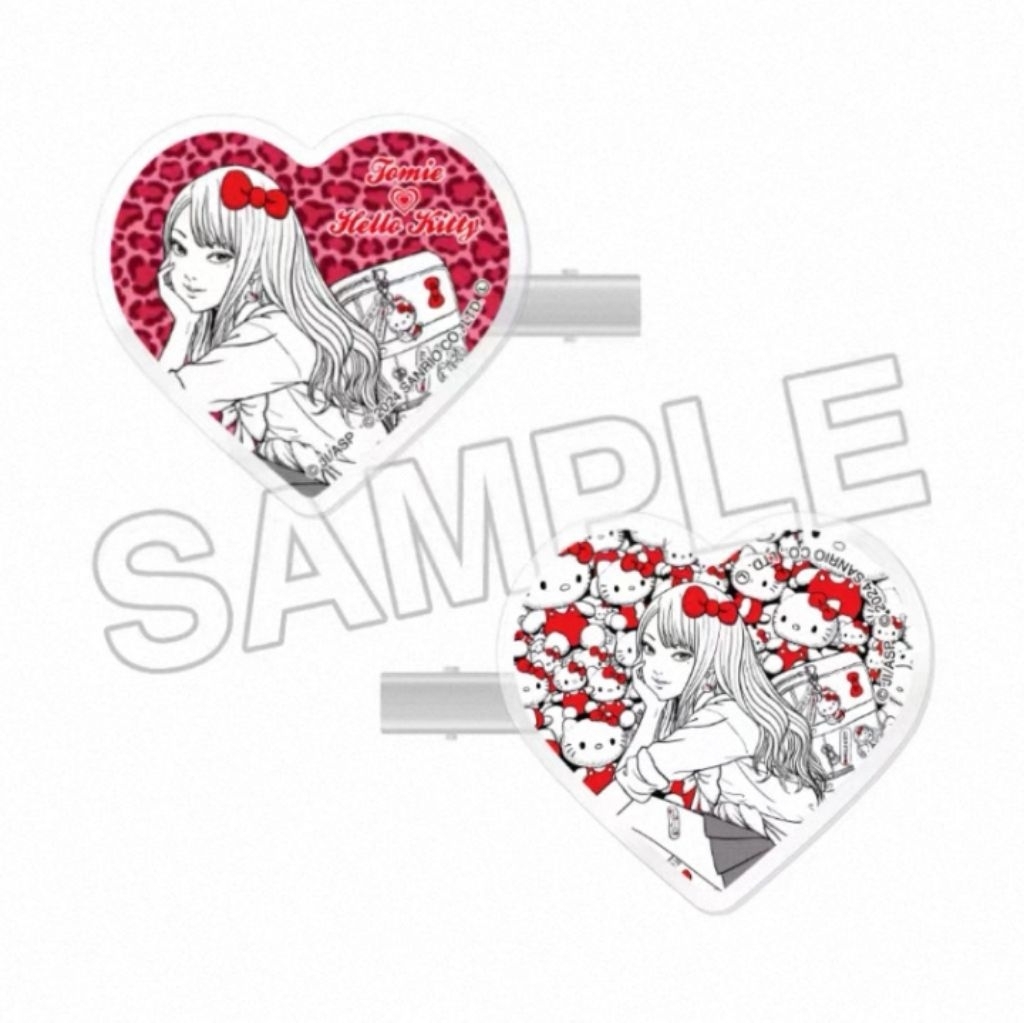 (พร้อมส่ง)​ กิ๊บซานริโอ้ จุนจิ อิโต้ Junji Ito x Sanrio ของแท้