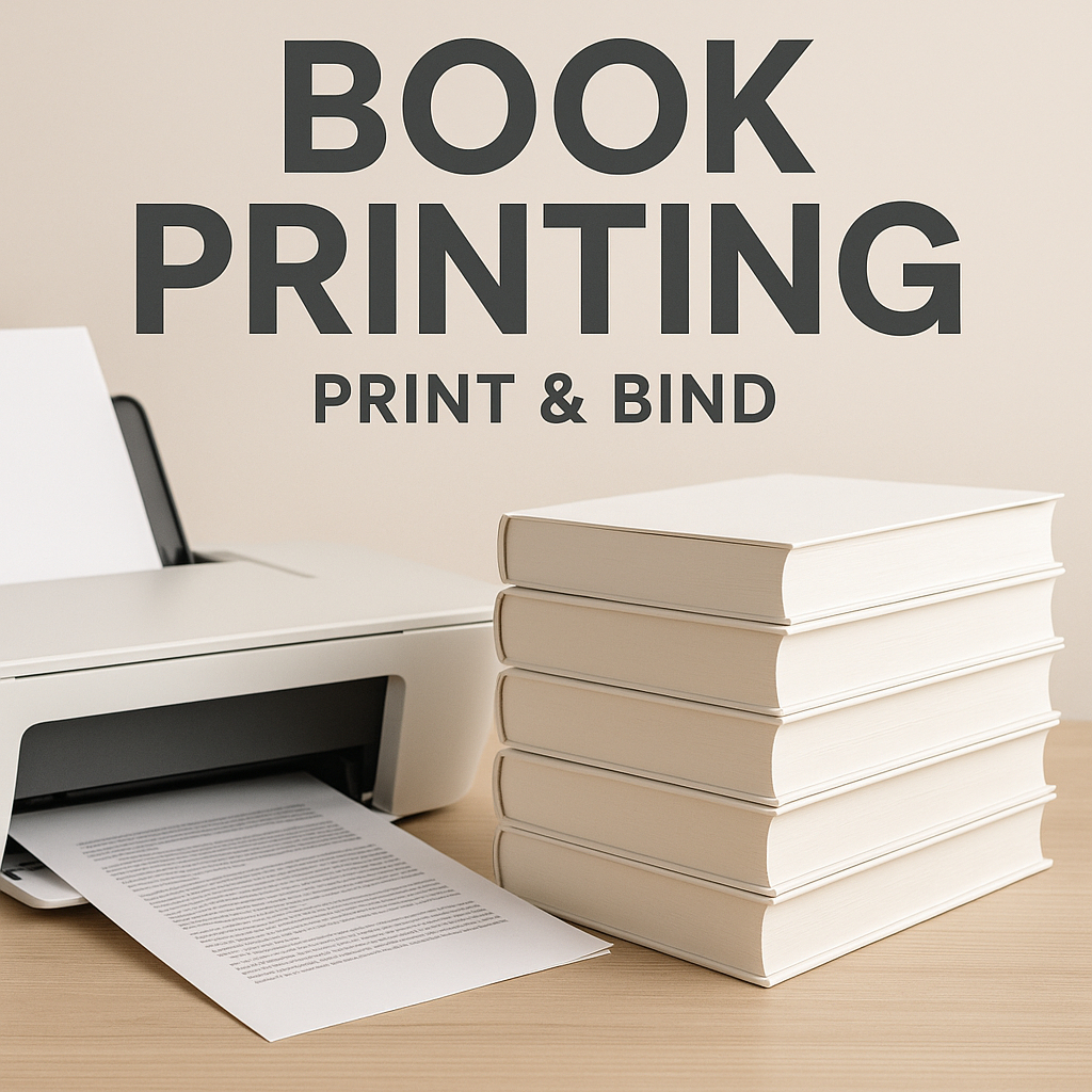 Professional Printing, Binding, and Book Production Services