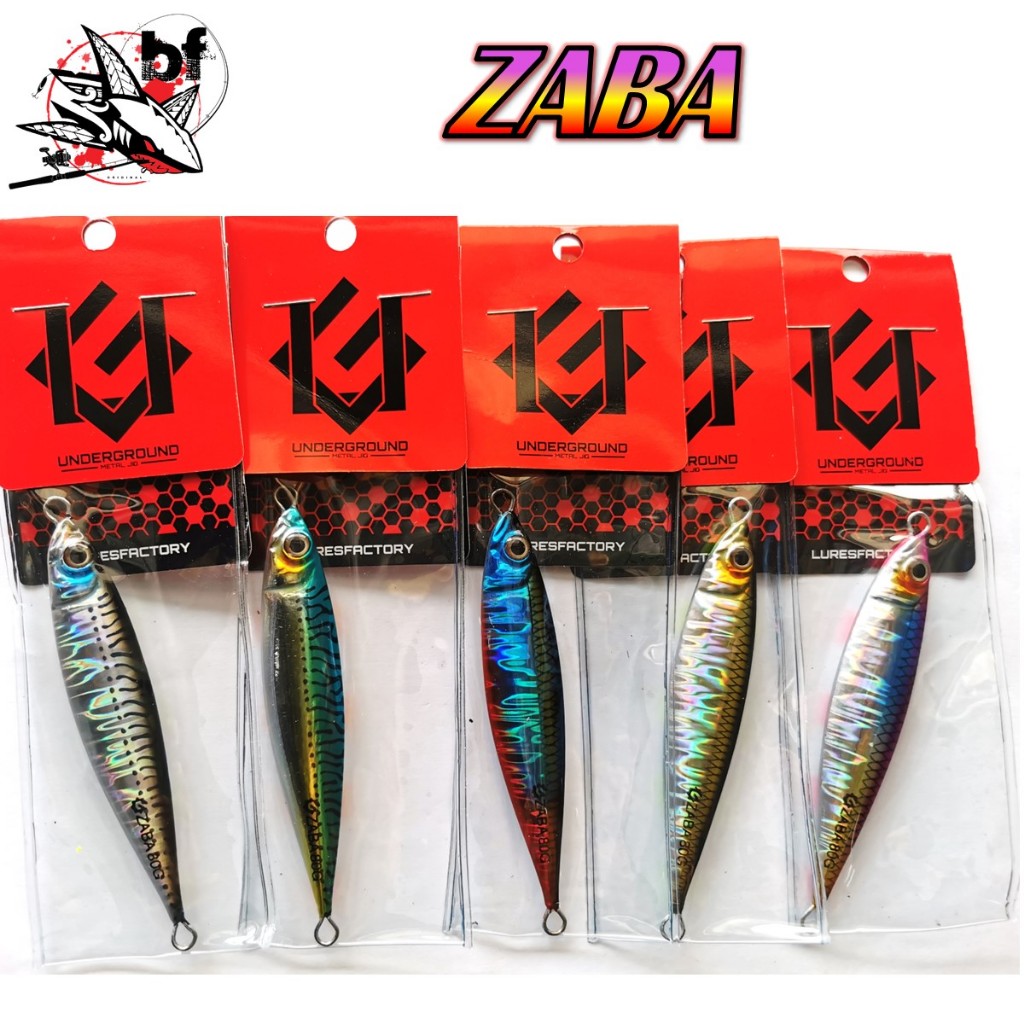 อุปกรณ์ตกปลา เหยื่อจิ๊ก Underground  ZABA เหยื่อปลอม BY ลัวร์สแฟคทอรี่ ราคา ถูกที่สุด ดีลบีเคเค แกลเลอรีภาพที่ 2