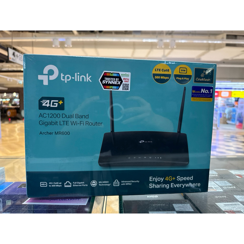 Router TP-LINK (Archer MR600) Wireless AC1200 Dual Band Gigabit 4G