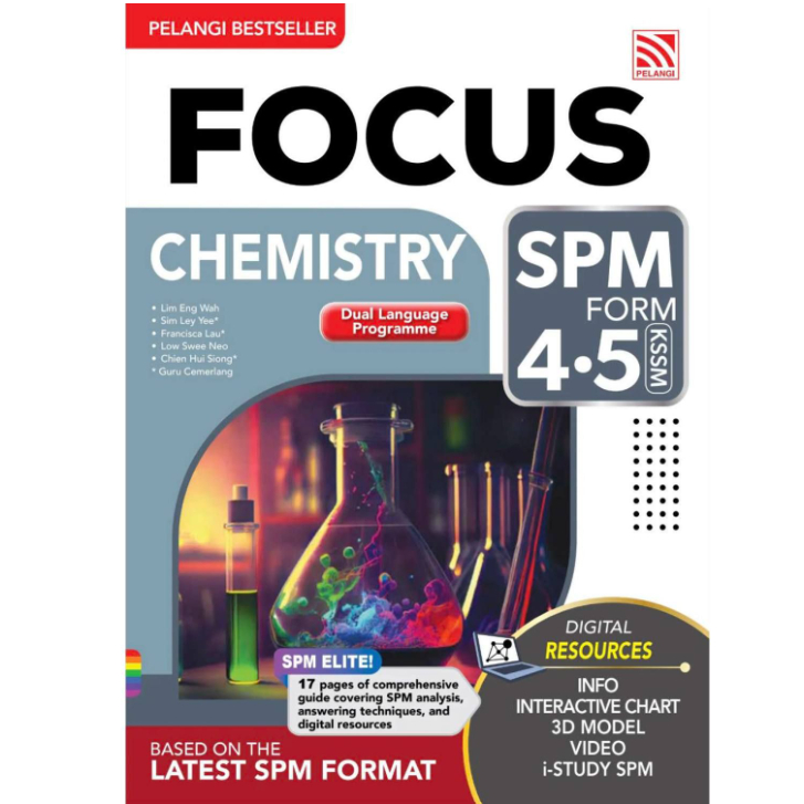 หนังสือเรียนมัธยมศึกษา Focus SPM Chemistry