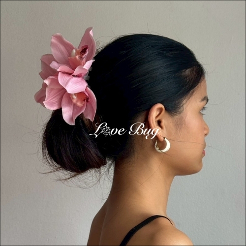 Hair clip M (กิ้ฟหนีบผมดอกไม้ไซส์ M565)