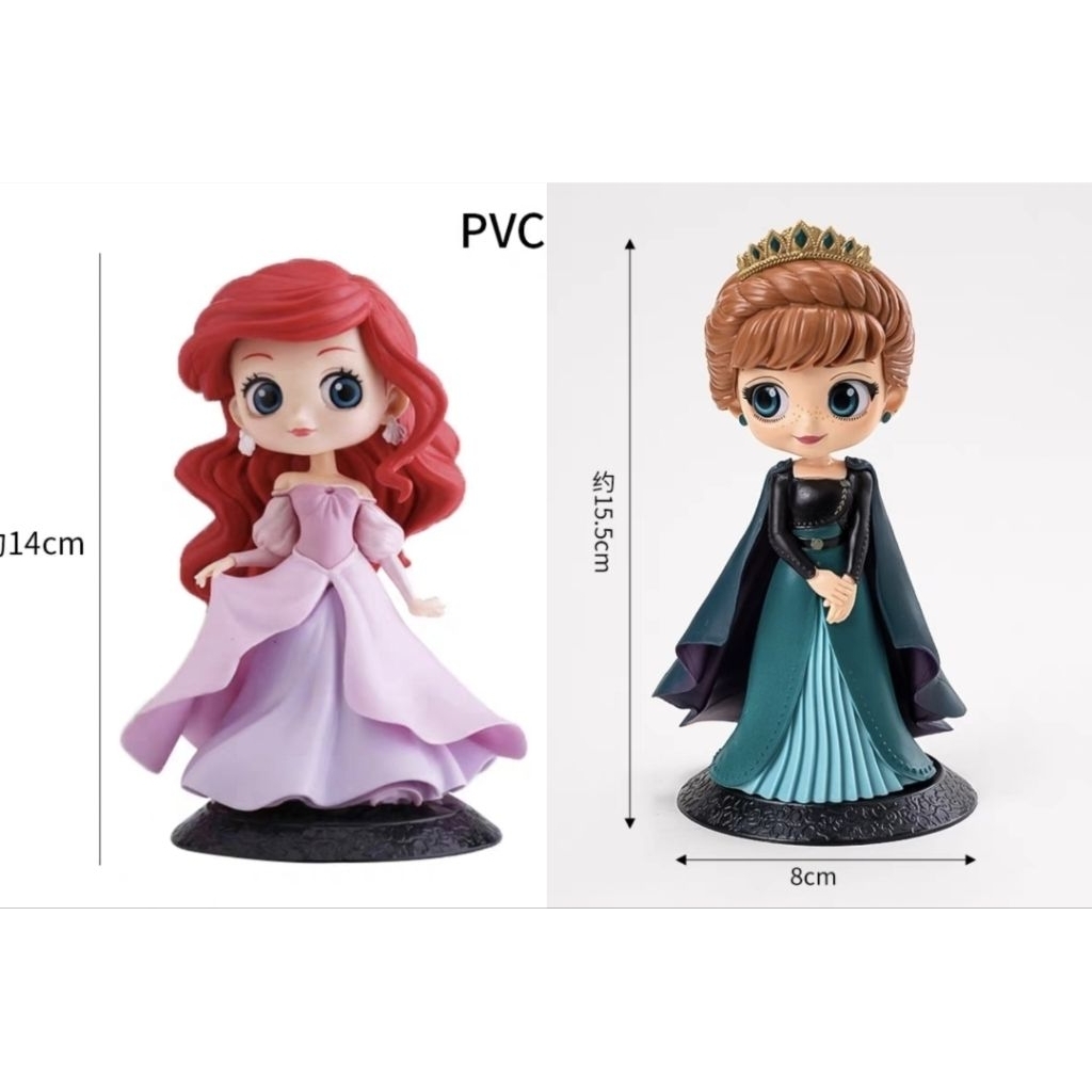 โมเดลเจ้าหญิงงาน  PVC.