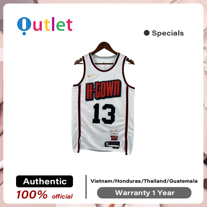 Original ของแท้ 💯% Houston Rockets Basketball Jersey 2425