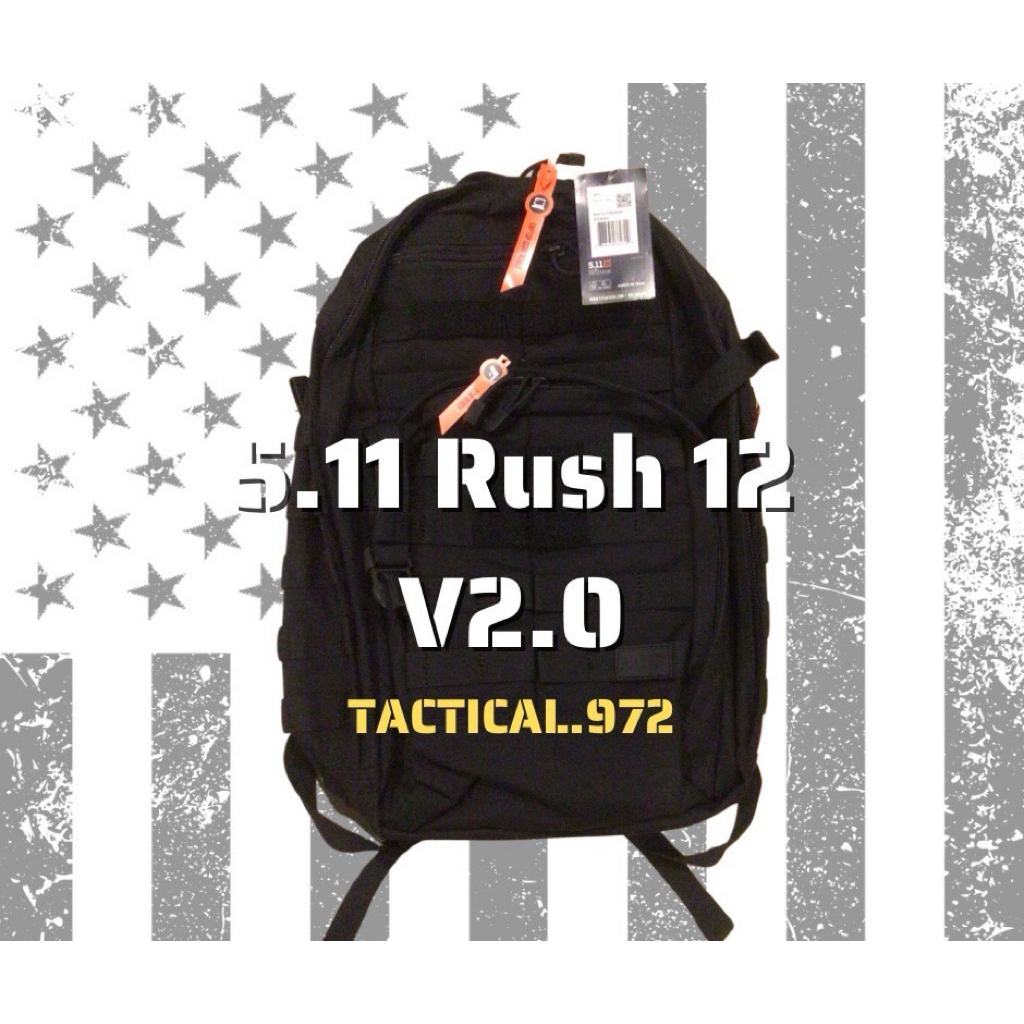 5.11 Rush12 V2.0 สีดำ