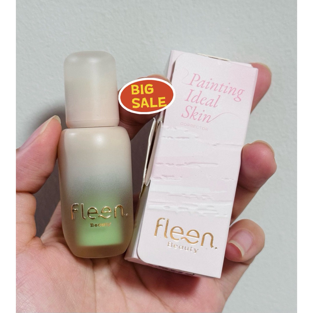 [พร้อมส่ง] Fleen Beauty Skin Caring Corrector | คอเรคเตอร์ สีเขียว ช่วยกลบและอำพรางสิว รอยแดง (ลองเท