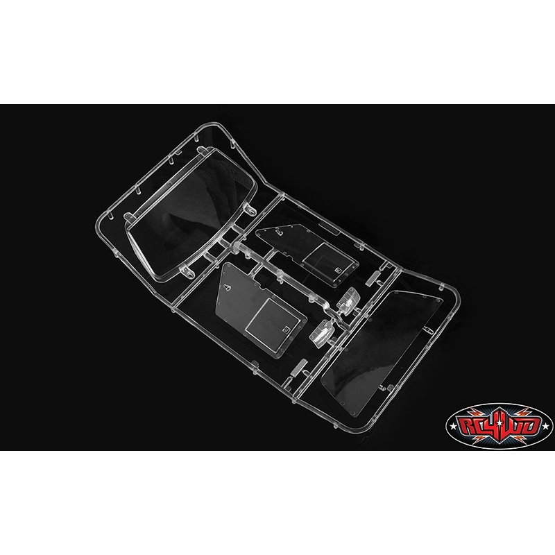 RC4WD 1985 Toyota 4Runner and 1987 Toyota XtraCab Clear Parts (A) Z-B0194