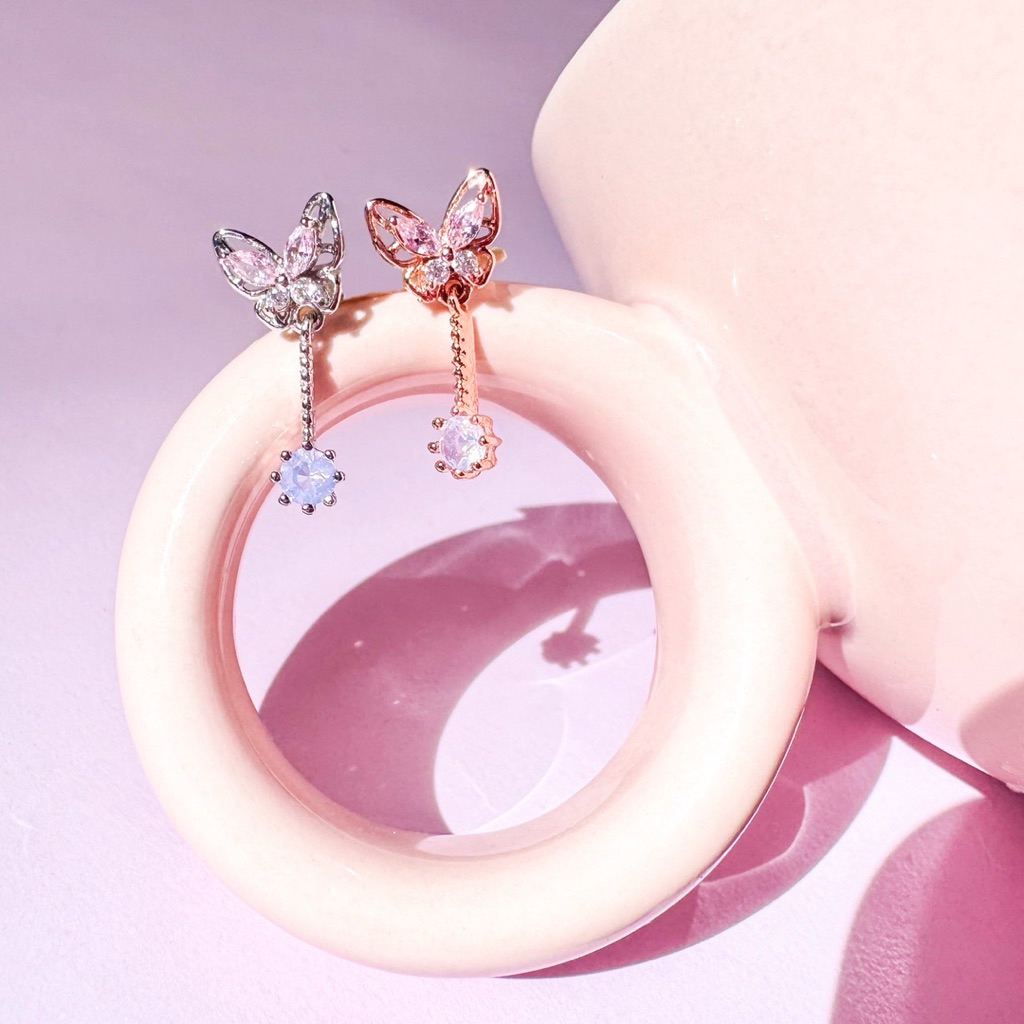 More Than Piercing: D025 Princess Butterfly Dangle (1 pc)