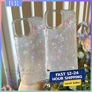กันกระแทก ปิดด้านหลัง เคสโทรศัพท์มือถือ แวววาว for 11 12 13 15 14plus 16 pro max XR 12 13pro  6P 7P 8P XS ลายกลิตเตอร์