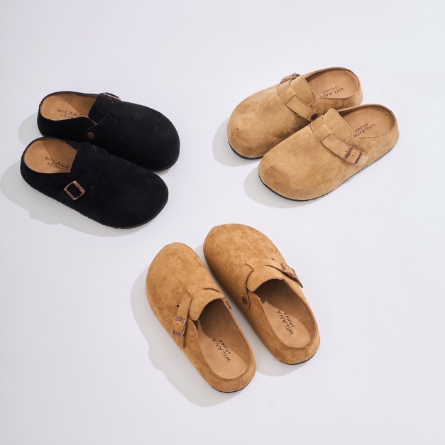 📢 ลด100.- กดสั่งวิดีโอในร้าน‼️รองเท้าแตะ รุ่น A70 ปิดหน้าหนังกลับทรงไบเค้น เปิดส้นคาดเข็มขัด พื้นนิ่ม กันลื่น  เก๋ คูลๆ