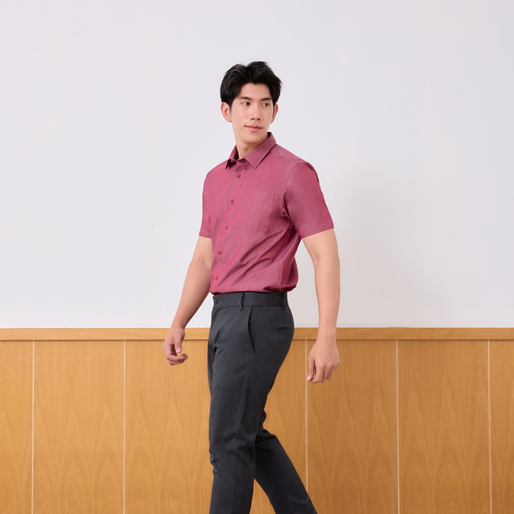 Khaki Bros. - คาคิ บรอส - Short sleeve shirt - เสื้อเชิ้ตแขนสั้น - KM23S013