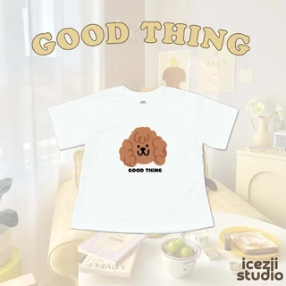 icezii.studio เสื้อยืด เบบี้ที รุ่น HAPPY LIFE