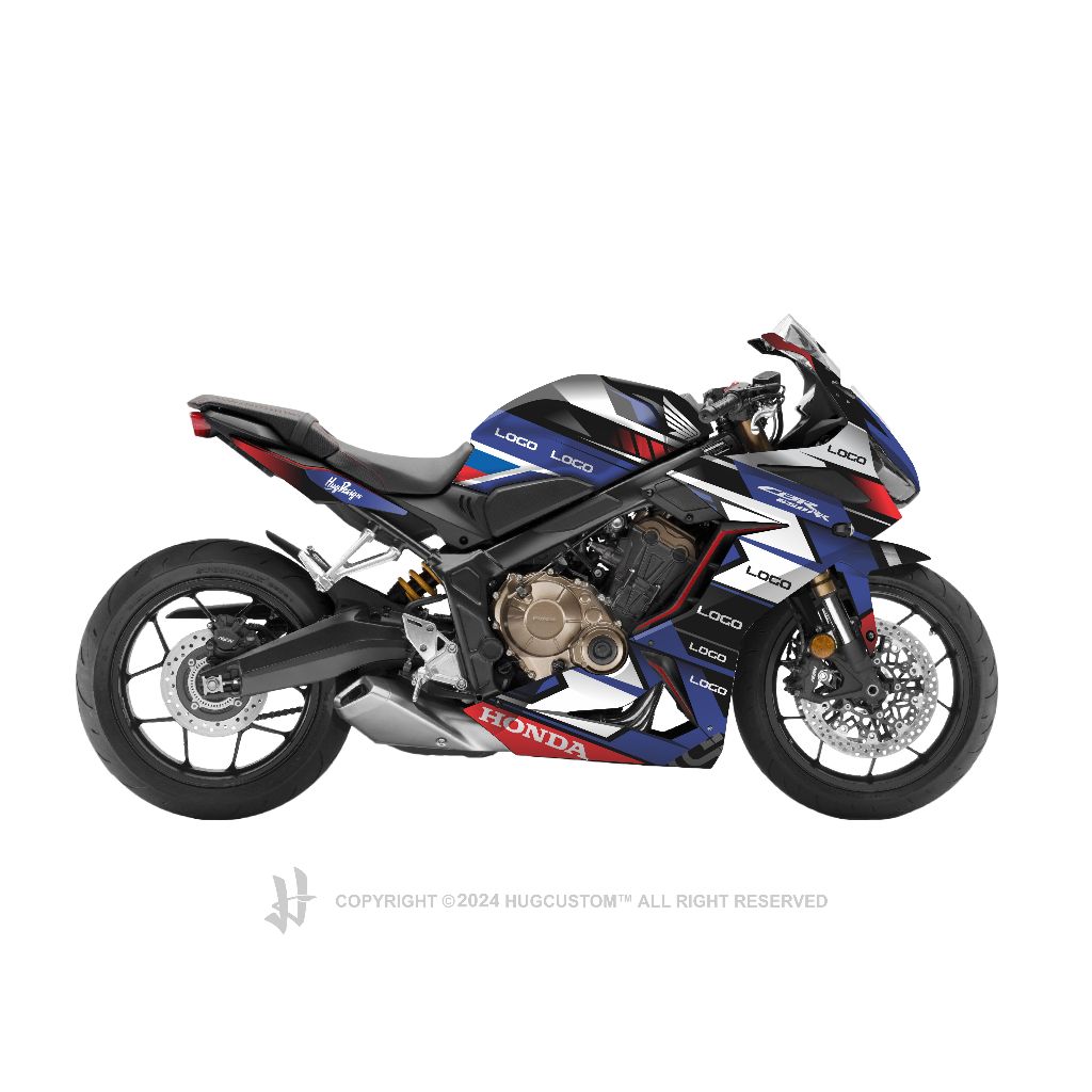 Hugsticker สติ๊กเกอร์ติดรถ สติ๊กเกอร์ CBR650R ลาย Racing