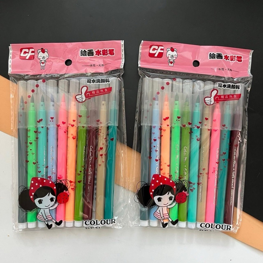 (ยกโหล 12 ชิ้น) No.1109 สีเมจิค เครื่องเขียน ชุดสีเมจิค ปากกา สี ปากาเมจิค 1 แพ็คมี 12 แท่ง