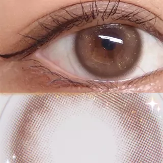 Midroo -1.00-8.00 แว่นตาสายตาสั้น คอนแทก ขยายรูม่านตา คอนแทคเลนส์ MilkToffee Brown-14.2mm