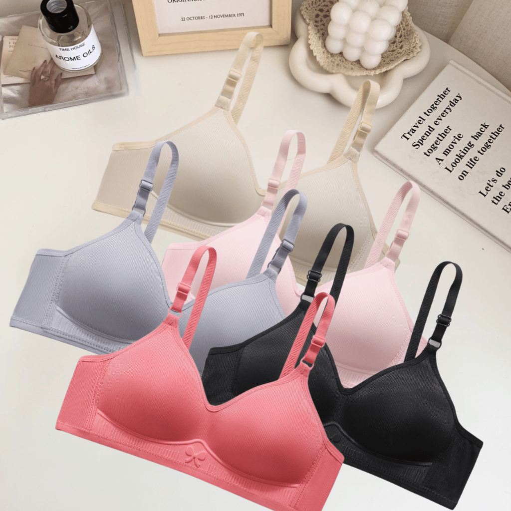 บรารุ่นใหม่ บราไร้โครง B-031 เสื้อในสำหรับผู้หญิง  เสื้อในผ้ายืด ใส่สบาย พร้อมส่ง