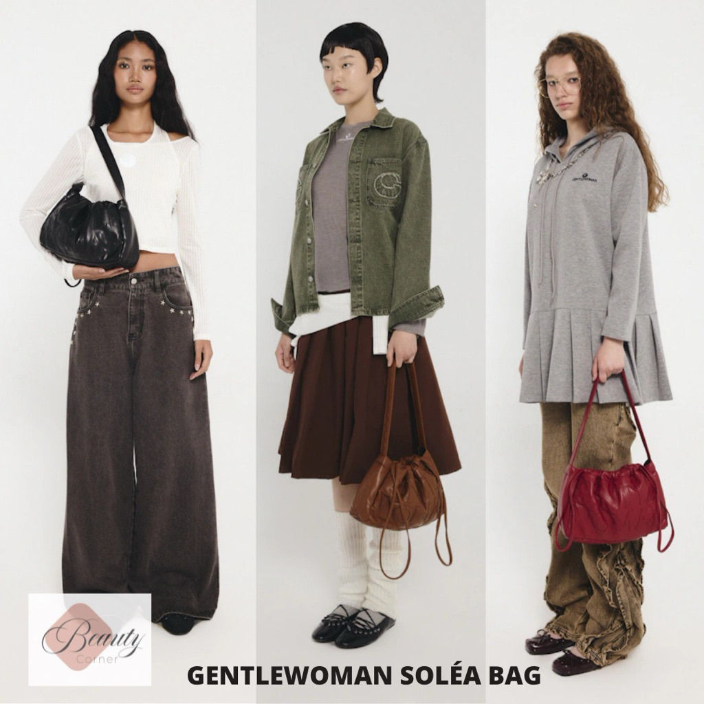 [พร้อมส่ง] กระเป๋าเกี๊ยว Gentlewoman Dumpling Bag / Solea Bag