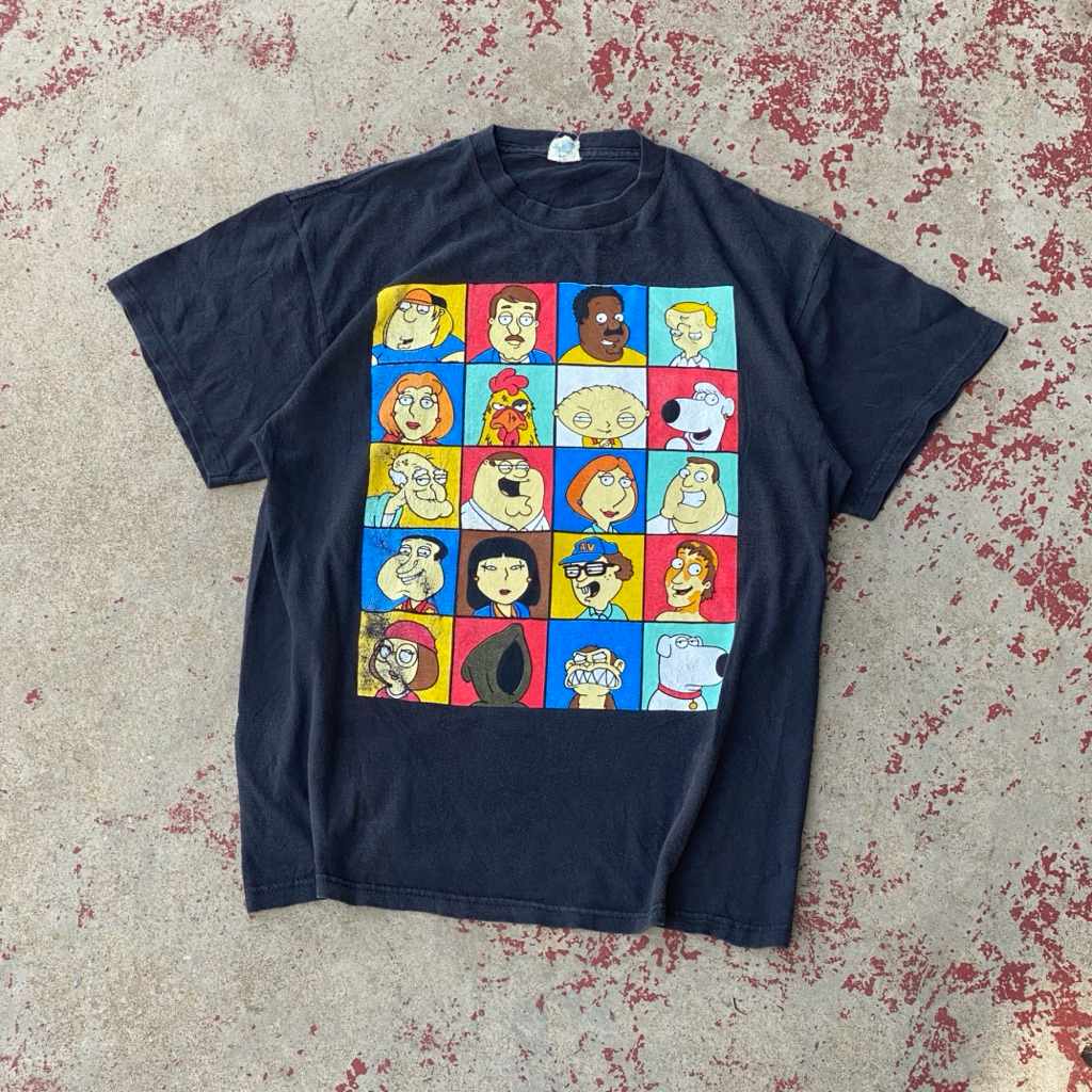 เสื้อยืดการ์ตูนมือสอง ( Family Guy )