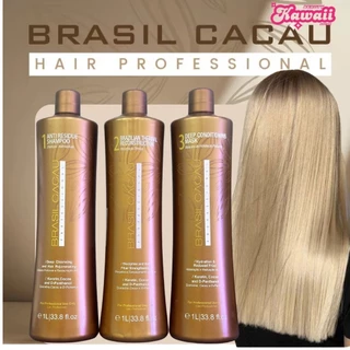 BRASIL CACAU KERATIN TREATMENT เคราตินบำรุงผม Brazilian keratin