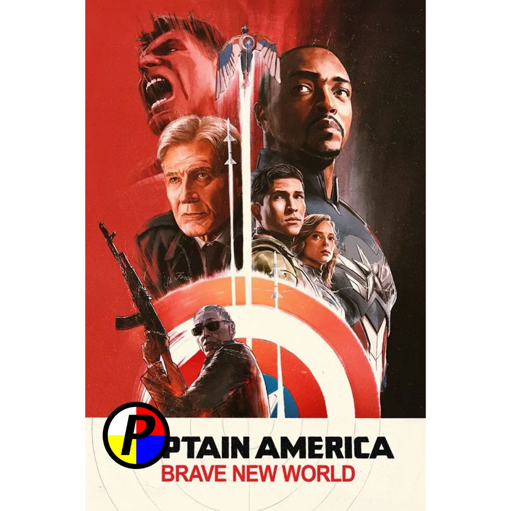 ภาพยนตร์ พากย์ไทยชัดเจน Movie ใหม่ กัปตัน America ศึกฮีโร่จักรวาลใหม่ (2025) ดีวีดี