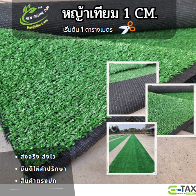 [แบ่งตัด]หญ้าเทียม 1 cm. ขนาด 1-5 ตารางเมตร ตกแต่งบ้าน แต่งสวน แต่งร้าน ใช้จัดงานอีเว้นท์